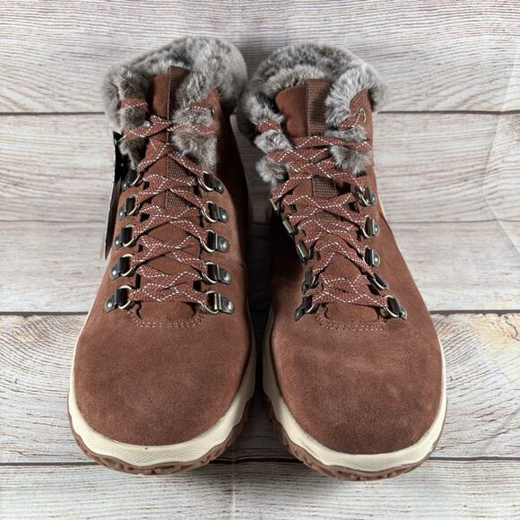 LL Bean Womens Day Venture Insulated Boots Size 9.5 Alpine Brown Winter Outdoor - Picture 3 of 11